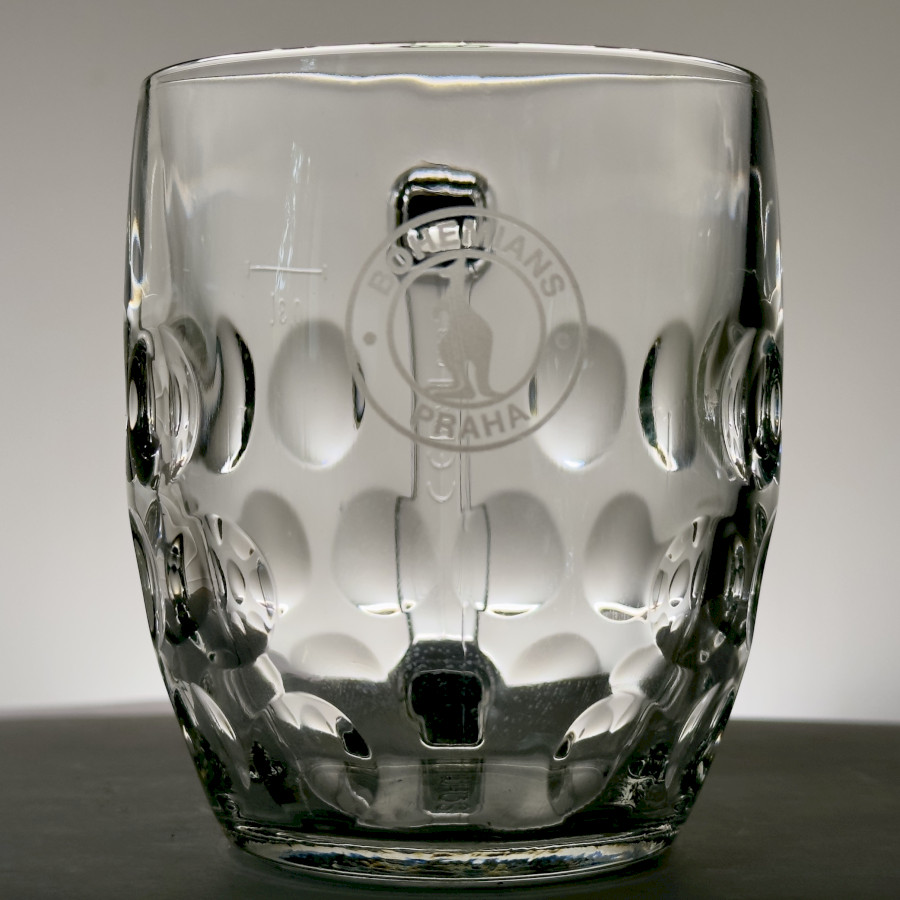 4668-sklenice svejk 0,3l piskovany znak